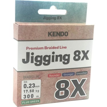 Kendo Jigging 8x Flash 300M Örgü Ip Misina - Fluo Green Fiyatı