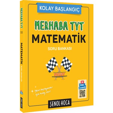 Şenol Hoca Yayınları Merhaba TYT Temel Matematik Çözümlü Kitabı