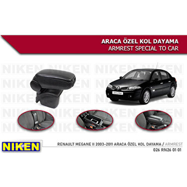 niken renault megane 2 araca ozel kol dayama kolcak 2003 fiyati