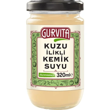 Gurvita Kuzu Ilikli Kemik Suyu 320