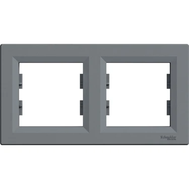 Schneider Electric EPH5800262 Asfora Plus Çelik İkili Çerçeve