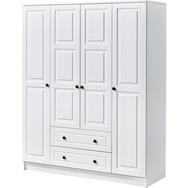 Hepsi Home Mezel 4 Kapak 2 Cekmeceli Gardirop Fiyati