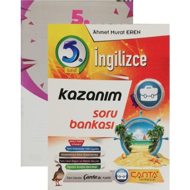 Canta Yayinlari 5 Sinif Ingilizce Soru Bankasi Muba Kitabi