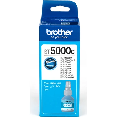 Brother BT5000C Mavi Mürekkep Kartuş (5000