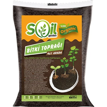 Soil Garden Bitki Toprağı 4'ü Bir Arada 10