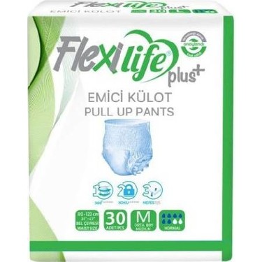 Flexilife Plus Ped Emici Kulot Orta Boy Medium Hasta Bezi Fiyati