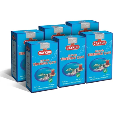 Çaykur Tirebolu 42 No'lu Siyah Çay 3 kg Türkiye Üretimi Geleneksel Yüksek Kaliteli