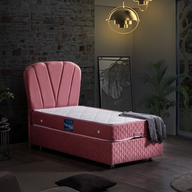 Setay Line Tek Kisilik Baza Baslik Orthosoft Yatak Seti Fiyati