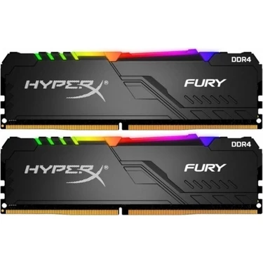 Kingston HyperX FURY RGB 32GB 3600MHz DDR4 CL18 DIMM (2x16) Ram