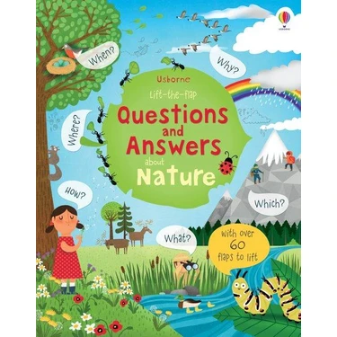 Usborne Lift-the-Flap Questions and Answers About Nature - Katie