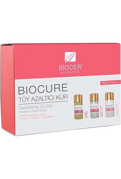 Bioder Biocure Tüy Azaltıcı Yüz Kürü