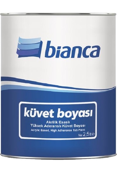 Bianca Banyo Küvet Boyası 2,50 Lt