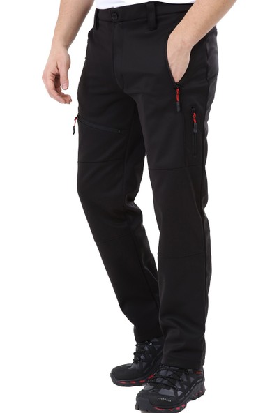 Ghassy Co. Ghassy Co.erkek Tactical Outdoor Su Geçirmez Siyah Softshell Pantolon