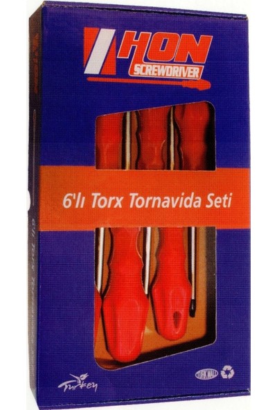 HON Torx Tornavida Seti 6 Parca