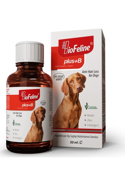 Biofeline Plus+B For Dogs 50 Ml. ( Köpekler Için Tüy Sağlığı Damlası )