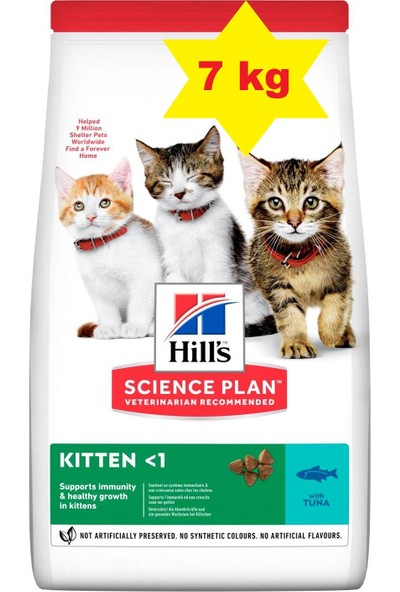 Hills Science Plan Hills Kitten Ton Balıklı Yavru Kedi Maması 7 kg
