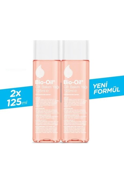 Bio-Oil Çatlak Karşıtı & Nemlendirici Cilt Bakım Yağı 2x125 ml