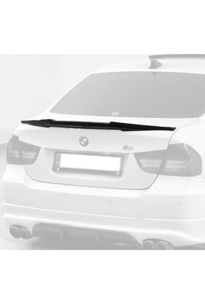 Araba Alışveriş Bmw Tuning E90 2005-09 Bagaj Üstü Boyalı Yarasa Spoyler/spoiler