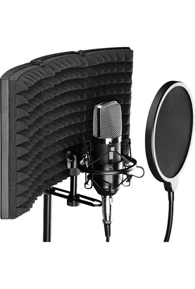 Artstand Cm-Vb-3 Mikrofon ve Ses Yalıtım Paneli - Üç Parça