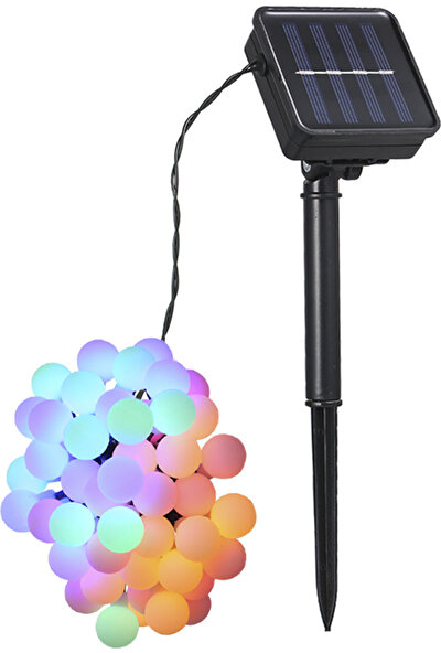 Tomshine 50 LED'li Güneş Enerjili Aydınlatma - Çok Renkli (Yurt Dışından)