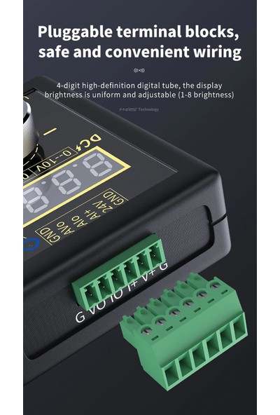 Alfa Dijital Dc 4-20MA 0-10V Voltaj Sinyal Jeneratörü Gerilim Akım Düzenleyici