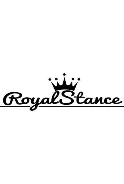 Quart Royal Stance Oto Sticker, Araba Cam Sticker