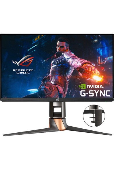 Asus ROG Swift PG259QNR 24.5" 360Hz 1ms (HDMI+Display+USB) G-Sync Full HD IPS Monitör