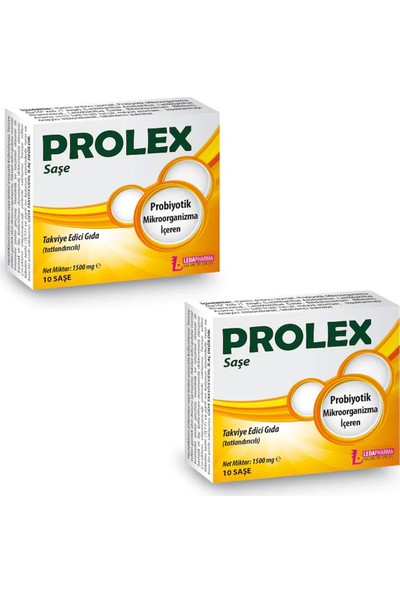 Ledapharma Prolex 10 Saşe x 2 Adet