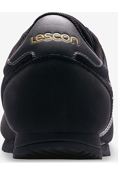 Lescon Campus 2 Siyah Kadın Sneaker Ayakkabı