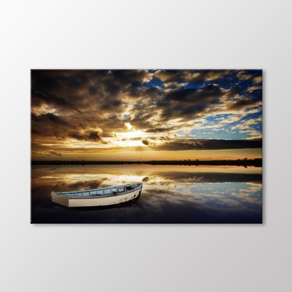 Günbatımı ve Tekne Tablo