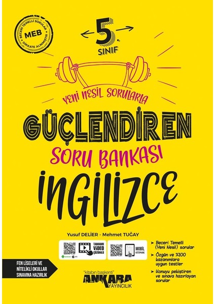 Ankara Yayıncılık Güçlendiren 5.Sınıf Ingilizce Soru Bankası