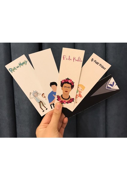 Karışık Desenli Kitap Ayraç Seti 10'lu PYTKKAYR00011