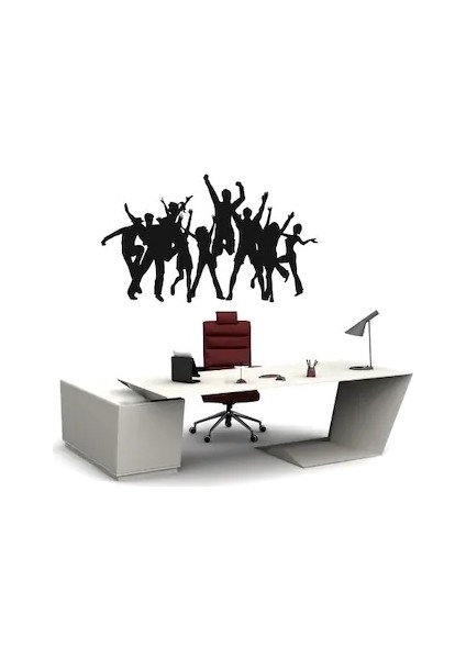 Ofis Ev Büro Dans Duvar Sticker ''modern Duvar Sticker Folyo Kesim''