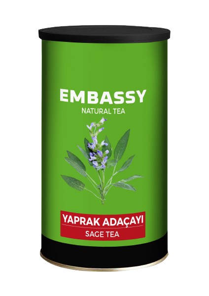 Embassy Yaprak Adaçayı 100 Gr. Teneke Kutu