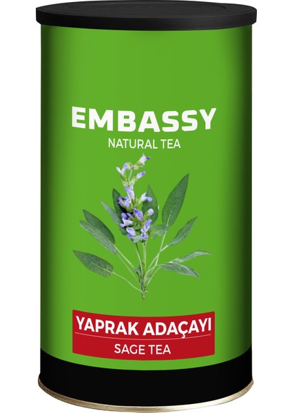 Embassy Yaprak Adaçayı 100 Gr. Teneke Kutu