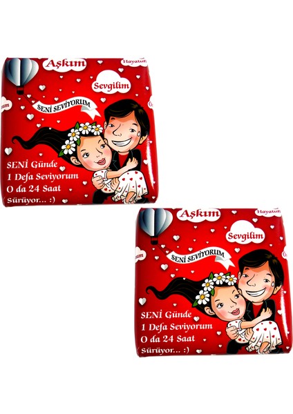 24 Saat Ikili Aşk Çikolatası