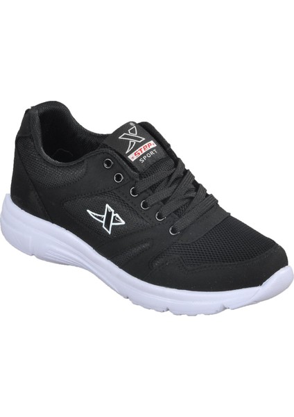 Xstep 020 Siyah-Beyaz Unisex Spor Ayakkabı