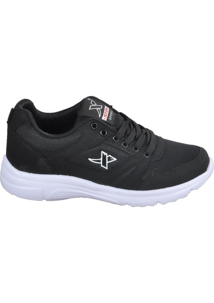 Xstep 020 Siyah-Beyaz Unisex Spor Ayakkabı