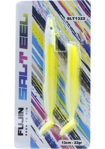 Salt Eel 13CM 22GR X2 Silikon Yem