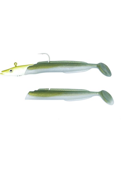 Salt Eel 13CM 22GR X2 Silikon Yem
