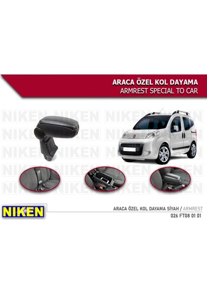 Fiat Fiorino Araca Özel Kol Dayama Kolcak 2008 Sonrası