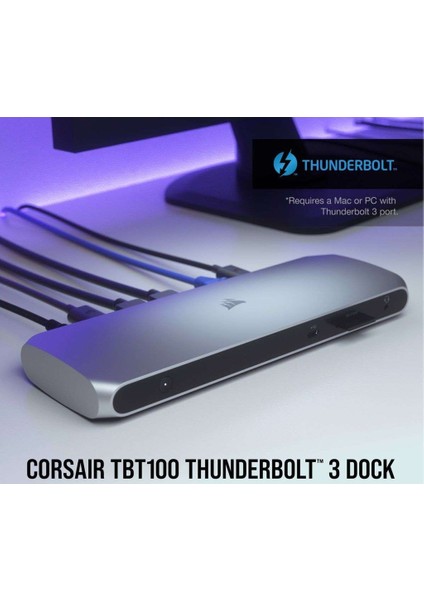 Elgato CU-9000001-EU TBT100 Thunderbolt 3 Dock