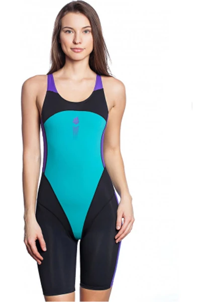 Madwave Women Swimsuit Athletic Kadın Yüzücü Mayo Turkuaz  (M01670116W)