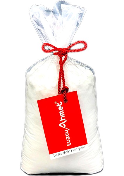 Taş Değirmende Öğütülmüş Kristal Kaya Tuzu Kırmızı Etiket 1 kg