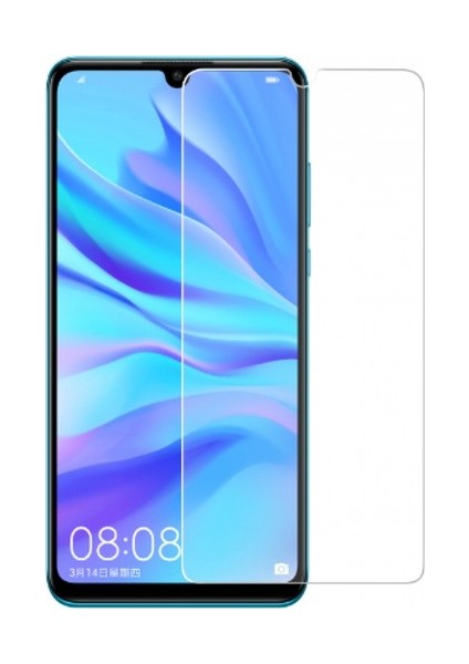 Huawei P30 Ekran Koruyucu Kısa Temperli Sert Cam 9H Kırılmaz Cam Koruma Maxi