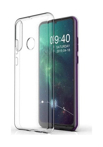 Huawei Y6P Kılıf A+ Şeffaf Lüx Süper Yumuşak 0.3mm Ince Slim Silikon