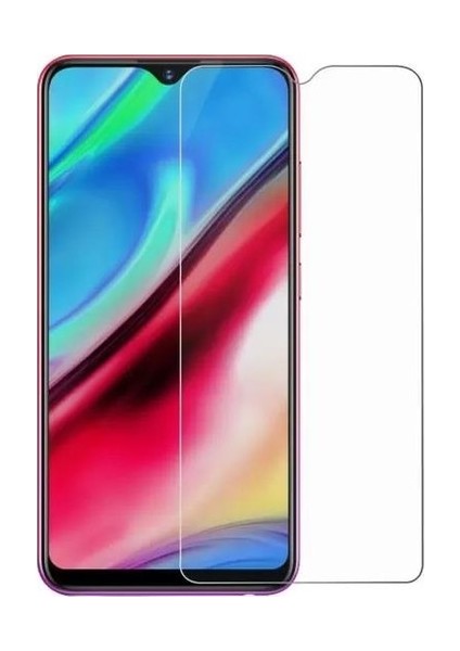 Samsung Galaxy A70 Ekran Koruyucu Kısa Temperli Sert Cam 9H Kırılmaz Cam Koruma Maxi