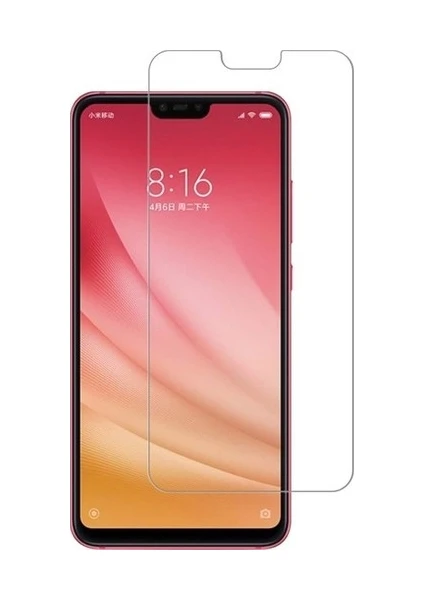 Xiaomi Mi 8 Lite Ekran Koruyucu Kısa Temperli Sert Cam 9H Kırılmaz Cam Koruma Maxi