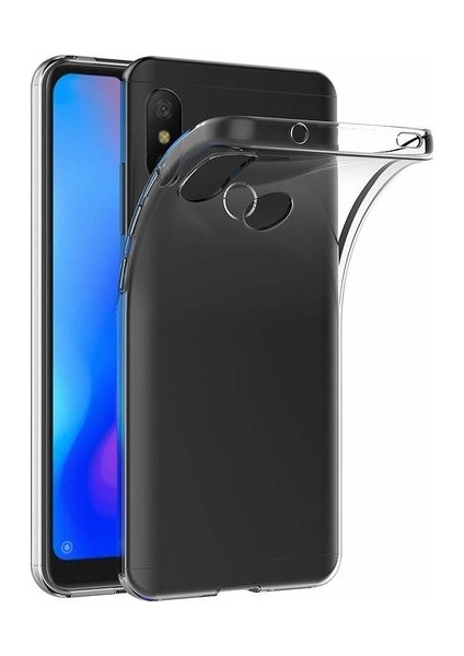 Xiaomi Mi A2 Lite Kılıf A+ Şeffaf Lüx Süper Yumuşak 0.3mm Ince Slim Silikon