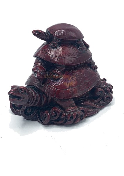 3lü Üstüste Kaplumbağa Biblo Kahverengi fiyatları